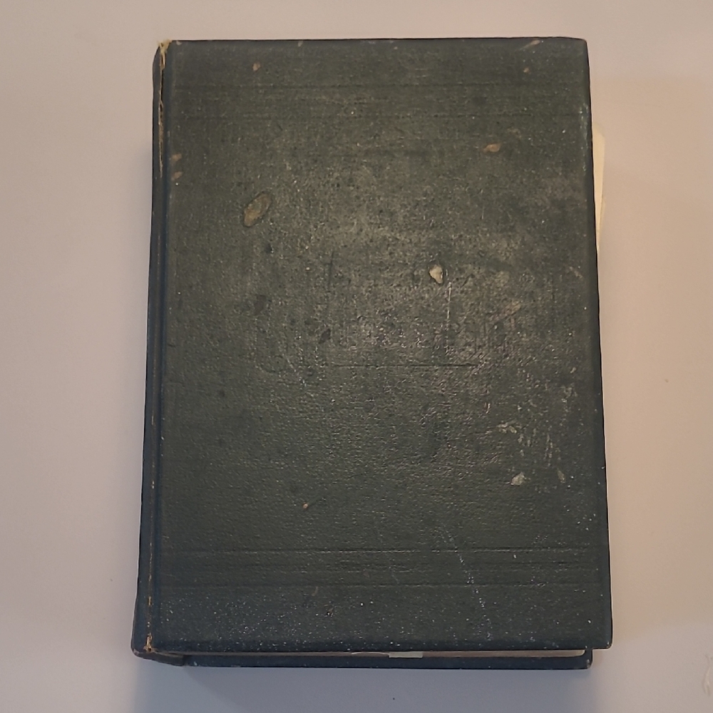 1881 Antique Practical Housekeeping Book Illustrated Hardcover